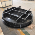 HDPE رفرف بوابة صمام مع صمامات إسفين المطاط